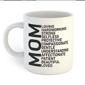 MugsBySandy Coffee Mug, 15 oz. MOM
